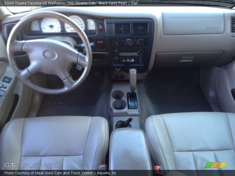 Black Sand Pearl / Oak 2004 Toyota Tacoma V6 PreRunner TRD Double Cab