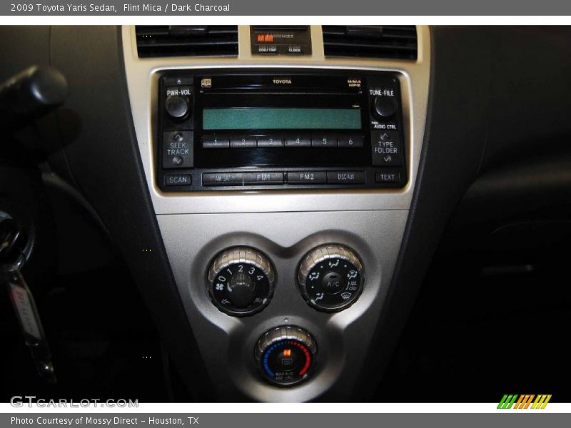 Flint Mica / Dark Charcoal 2009 Toyota Yaris Sedan