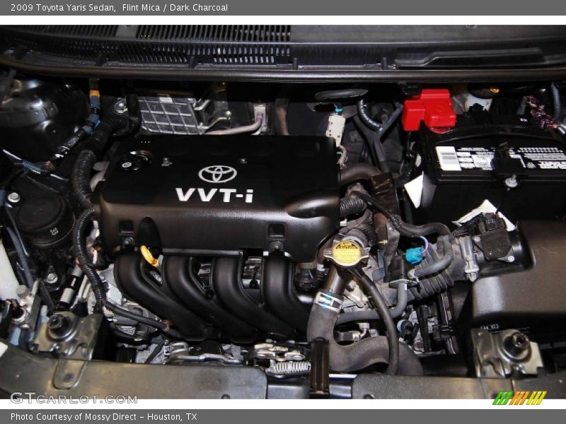 Flint Mica / Dark Charcoal 2009 Toyota Yaris Sedan