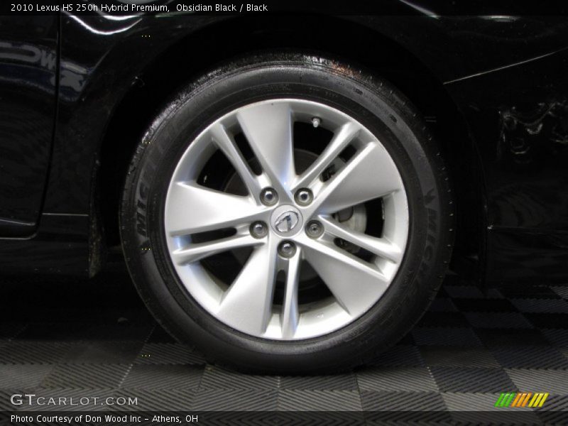 Obsidian Black / Black 2010 Lexus HS 250h Hybrid Premium