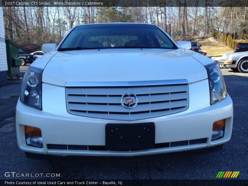 White Diamond / Cashmere 2007 Cadillac CTS Sedan