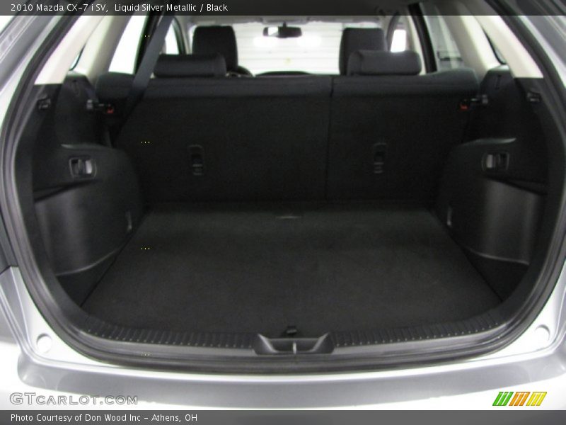 Liquid Silver Metallic / Black 2010 Mazda CX-7 i SV