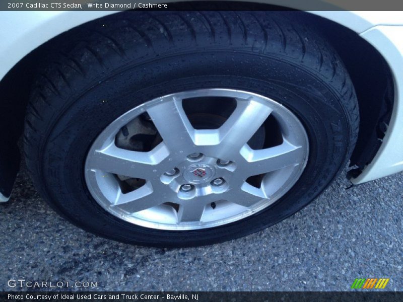 White Diamond / Cashmere 2007 Cadillac CTS Sedan