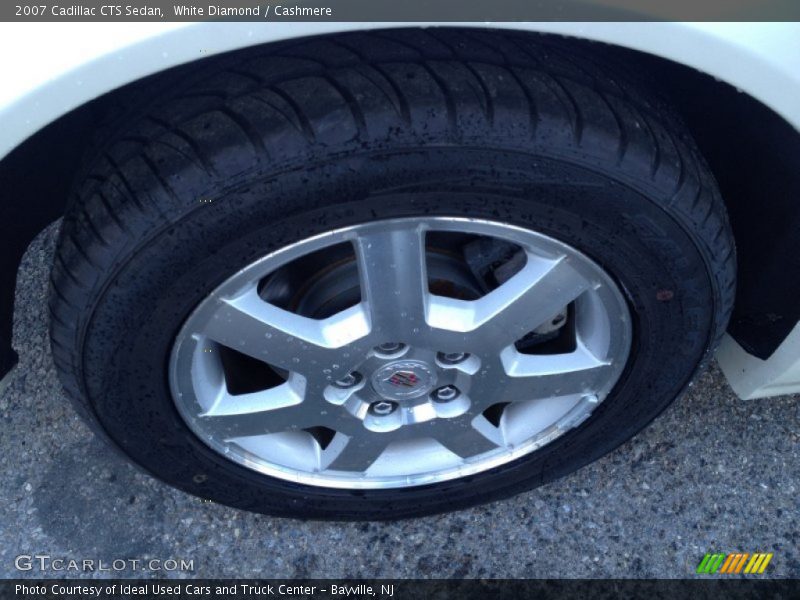 White Diamond / Cashmere 2007 Cadillac CTS Sedan