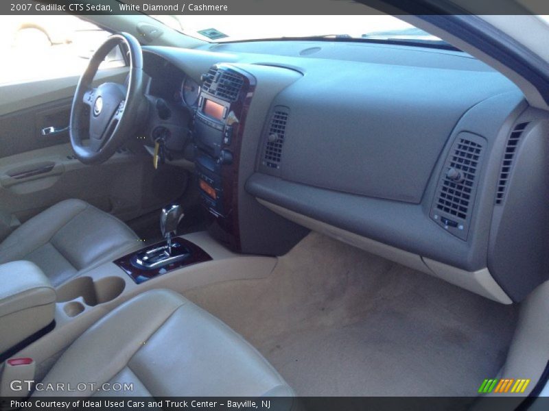 White Diamond / Cashmere 2007 Cadillac CTS Sedan