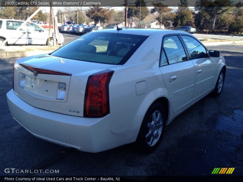 White Diamond / Cashmere 2007 Cadillac CTS Sedan