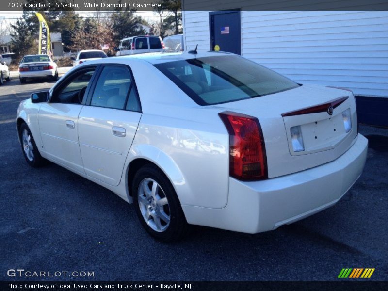 White Diamond / Cashmere 2007 Cadillac CTS Sedan