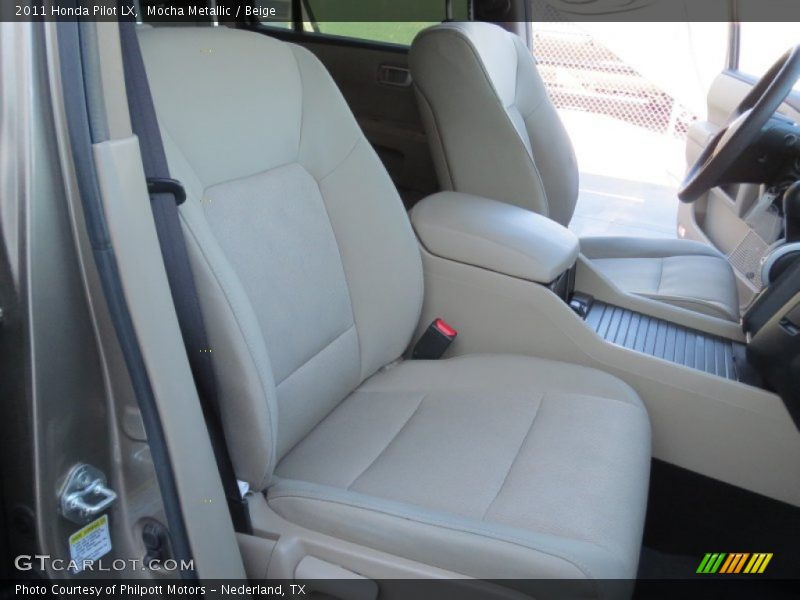 Mocha Metallic / Beige 2011 Honda Pilot LX