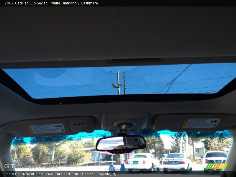 White Diamond / Cashmere 2007 Cadillac CTS Sedan