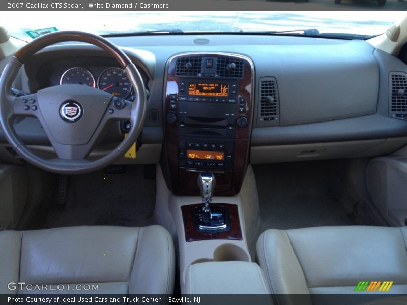 White Diamond / Cashmere 2007 Cadillac CTS Sedan