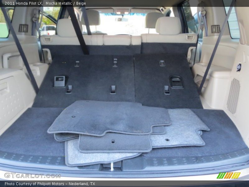 Mocha Metallic / Beige 2011 Honda Pilot LX