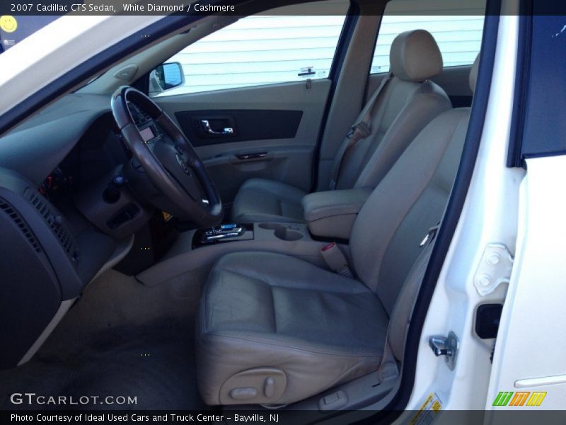 White Diamond / Cashmere 2007 Cadillac CTS Sedan