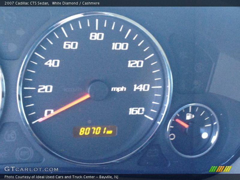 White Diamond / Cashmere 2007 Cadillac CTS Sedan
