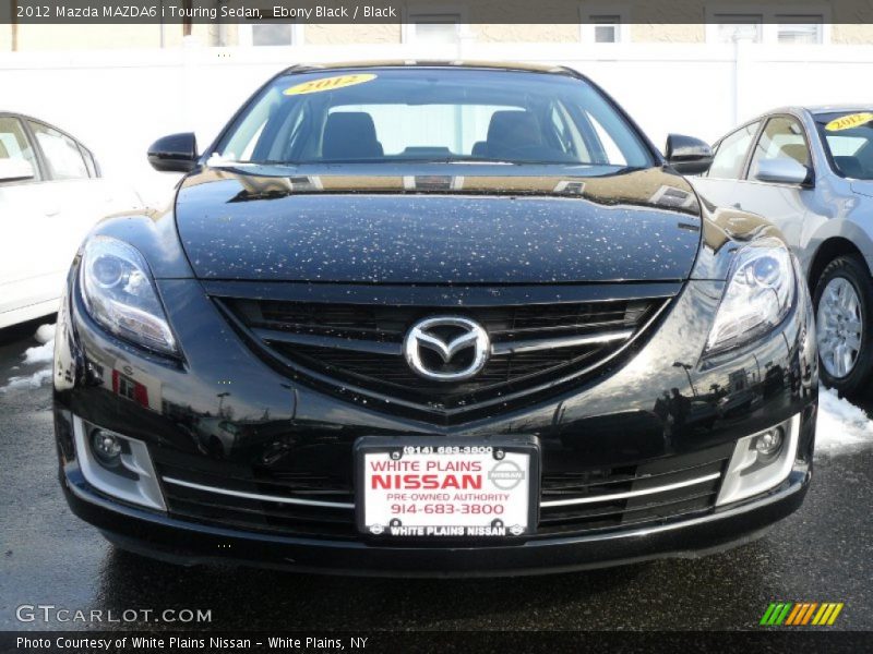 Ebony Black / Black 2012 Mazda MAZDA6 i Touring Sedan