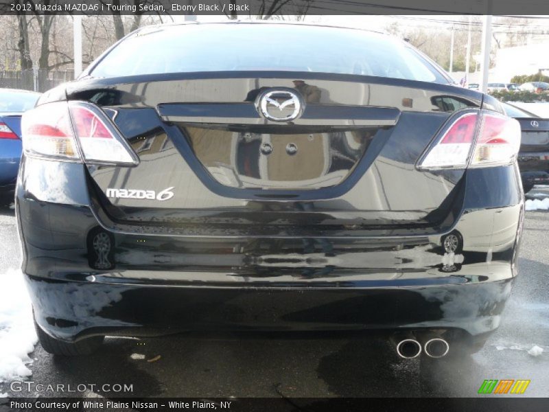 Ebony Black / Black 2012 Mazda MAZDA6 i Touring Sedan