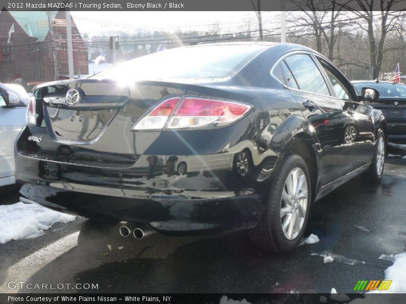 Ebony Black / Black 2012 Mazda MAZDA6 i Touring Sedan