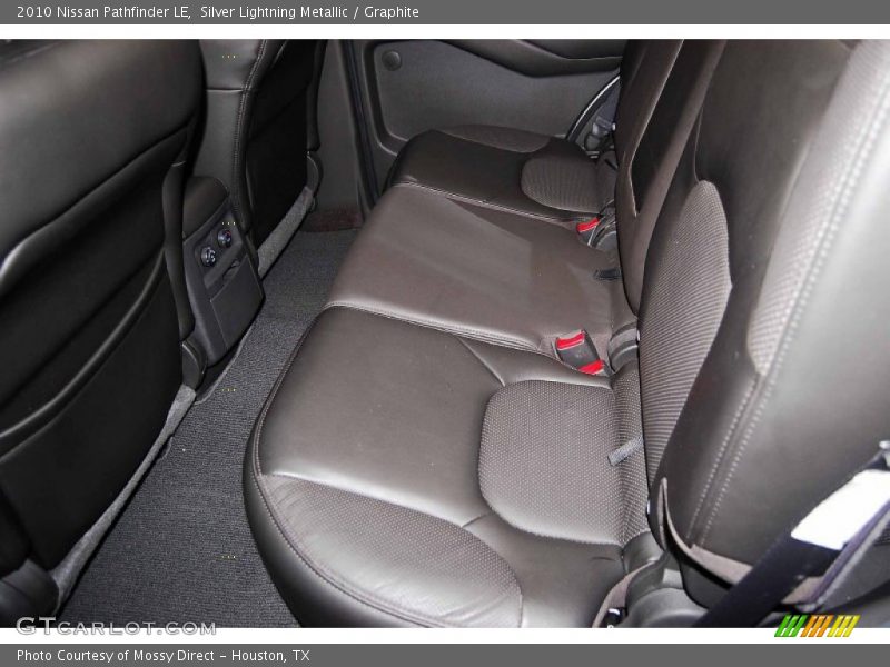 Silver Lightning Metallic / Graphite 2010 Nissan Pathfinder LE