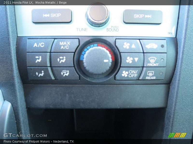 Mocha Metallic / Beige 2011 Honda Pilot LX