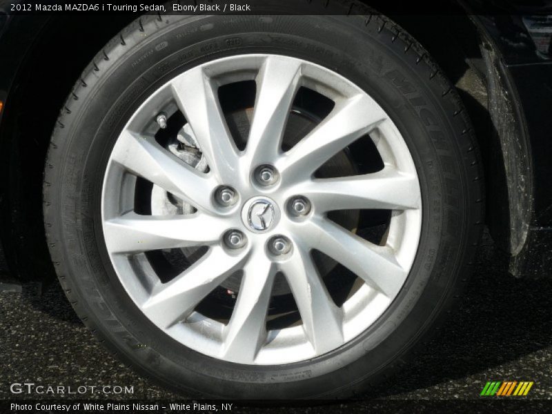 Ebony Black / Black 2012 Mazda MAZDA6 i Touring Sedan