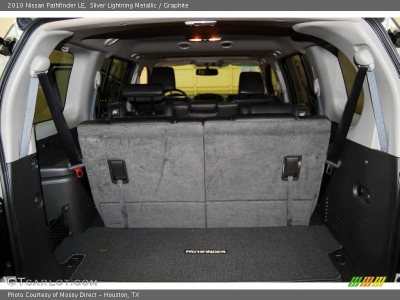 Silver Lightning Metallic / Graphite 2010 Nissan Pathfinder LE