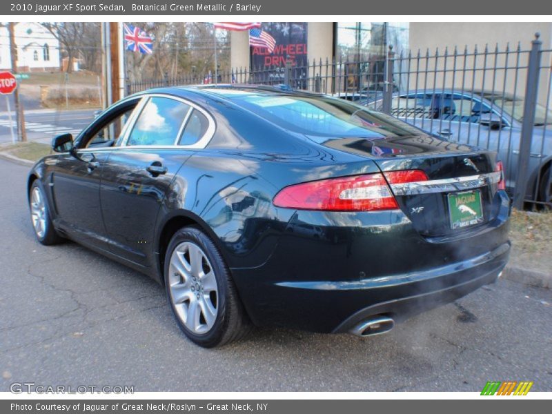 Botanical Green Metallic / Barley 2010 Jaguar XF Sport Sedan
