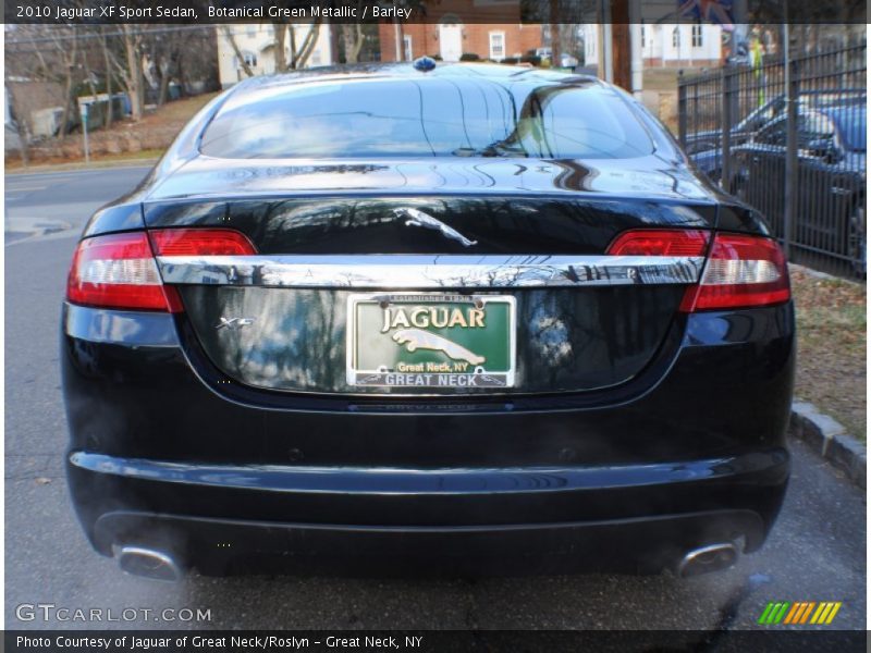 Botanical Green Metallic / Barley 2010 Jaguar XF Sport Sedan