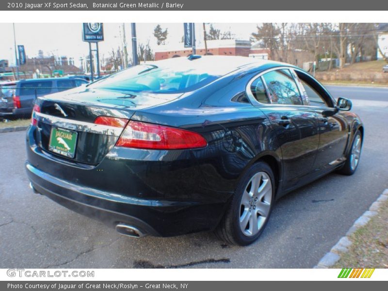Botanical Green Metallic / Barley 2010 Jaguar XF Sport Sedan
