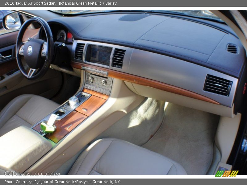 Botanical Green Metallic / Barley 2010 Jaguar XF Sport Sedan