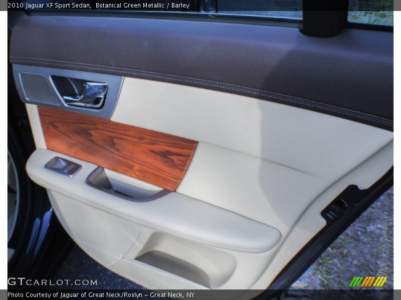 Botanical Green Metallic / Barley 2010 Jaguar XF Sport Sedan