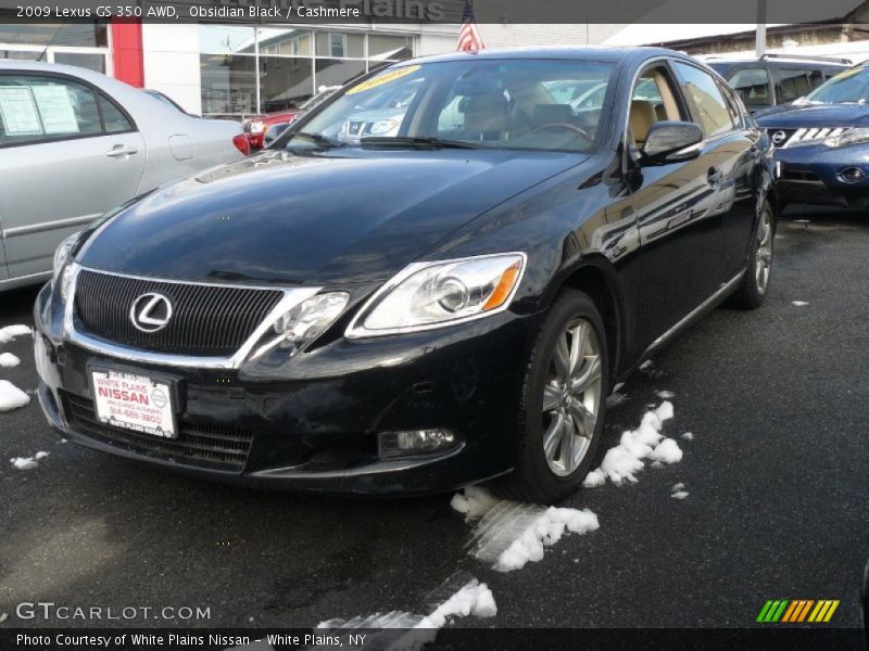 Obsidian Black / Cashmere 2009 Lexus GS 350 AWD