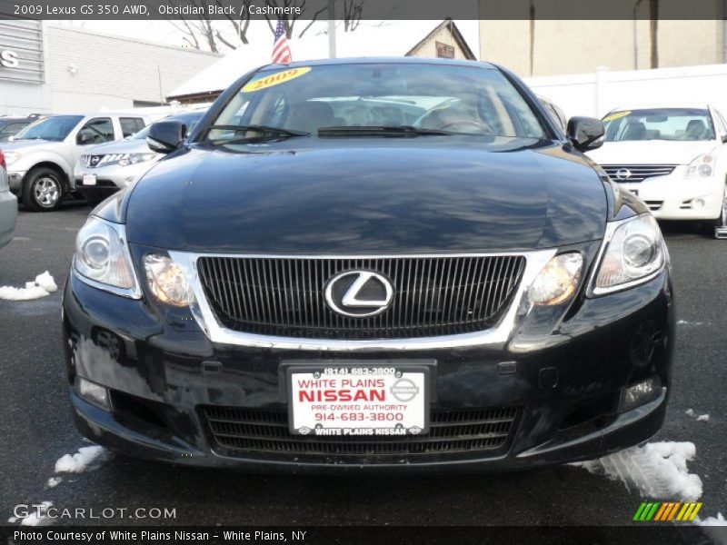 Obsidian Black / Cashmere 2009 Lexus GS 350 AWD