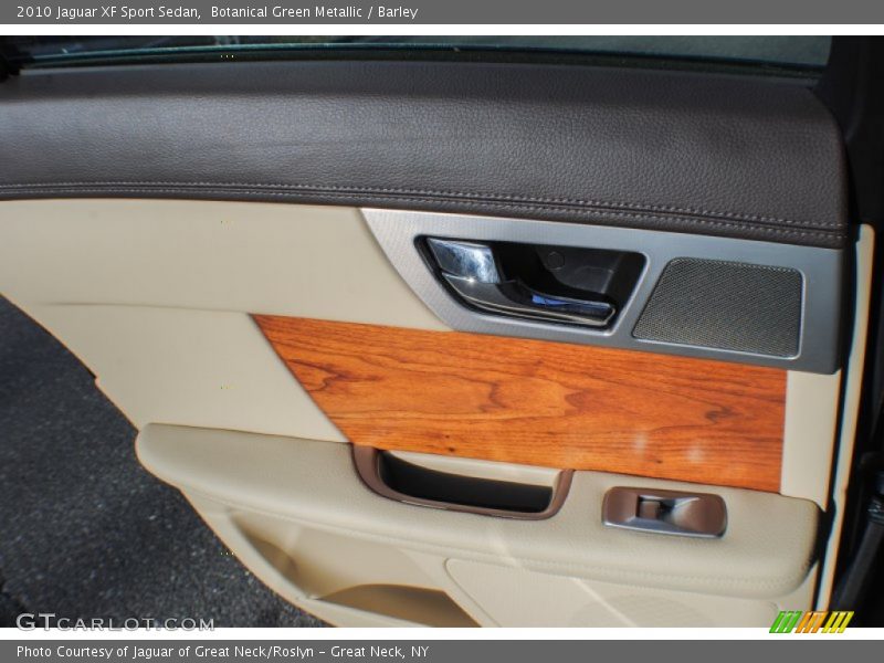 Botanical Green Metallic / Barley 2010 Jaguar XF Sport Sedan