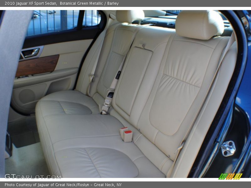 Botanical Green Metallic / Barley 2010 Jaguar XF Sport Sedan