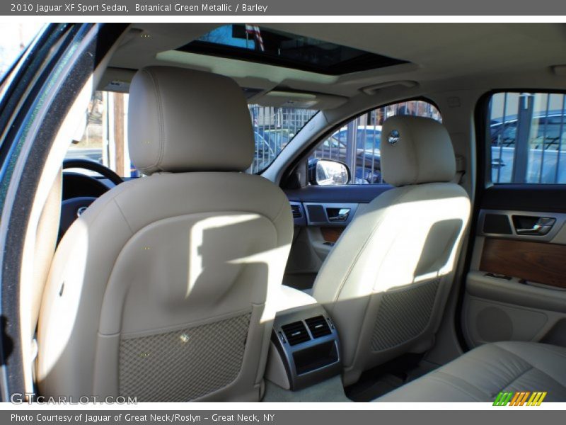 Botanical Green Metallic / Barley 2010 Jaguar XF Sport Sedan