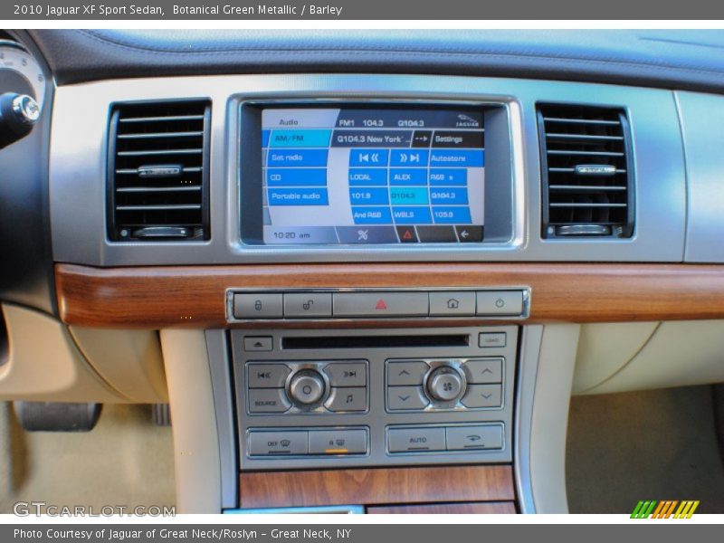 Controls of 2010 XF Sport Sedan