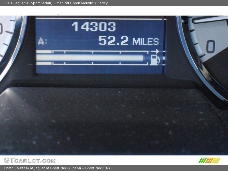 Botanical Green Metallic / Barley 2010 Jaguar XF Sport Sedan