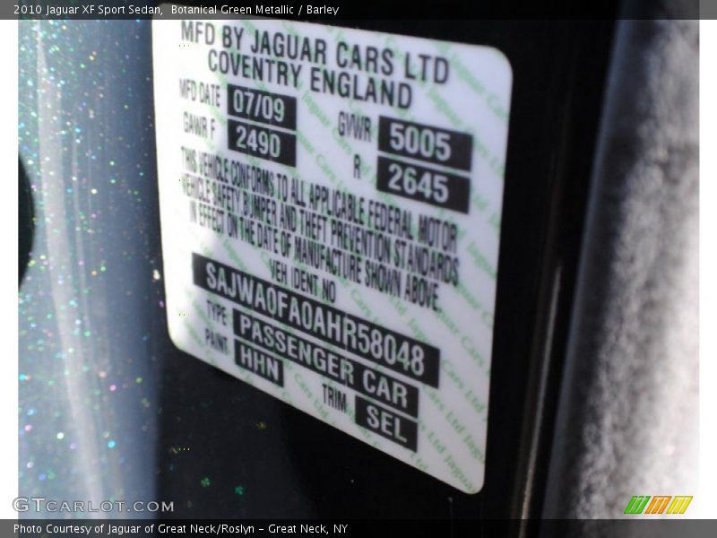 HHN - 2010 Jaguar XF Sport Sedan