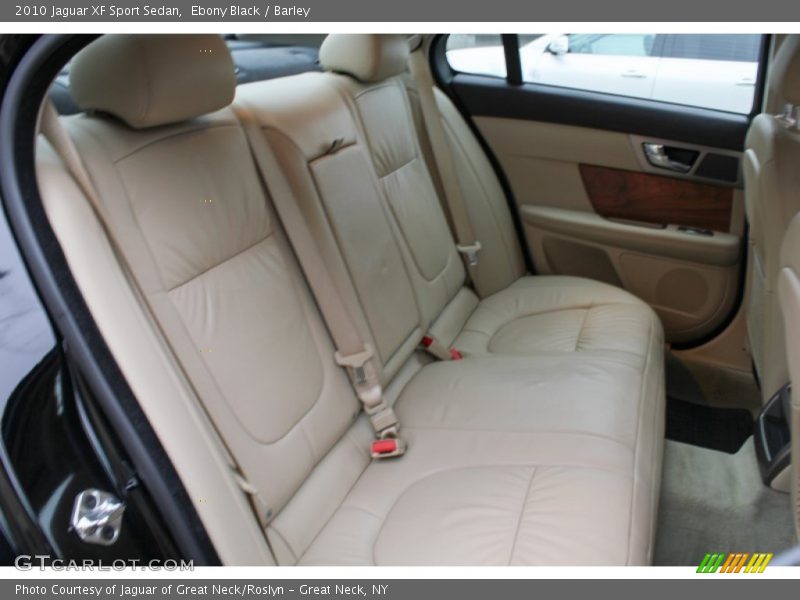 Rear Seat of 2010 XF Sport Sedan