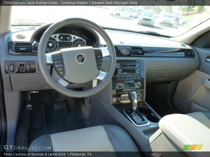 Medium Dark Flint/Light Stone Interior - 2009 Sable Premier Sedan 