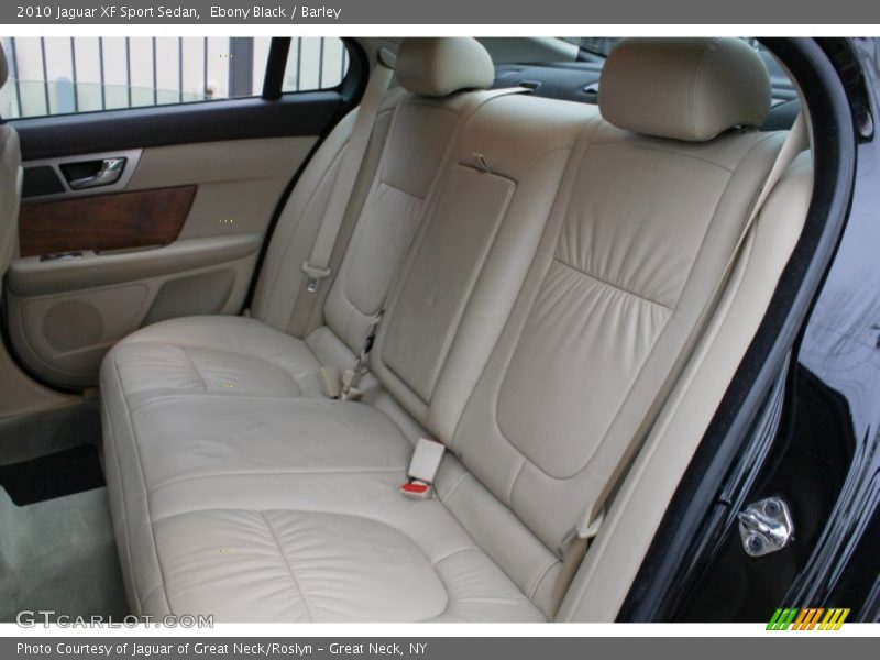 Rear Seat of 2010 XF Sport Sedan