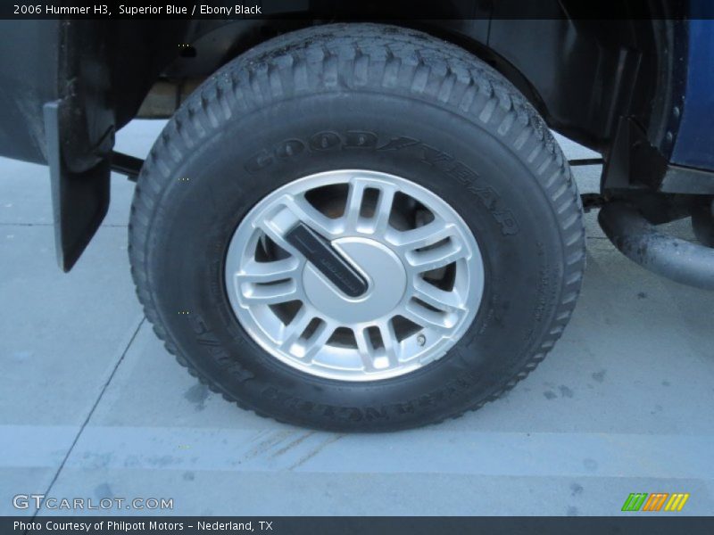 Superior Blue / Ebony Black 2006 Hummer H3