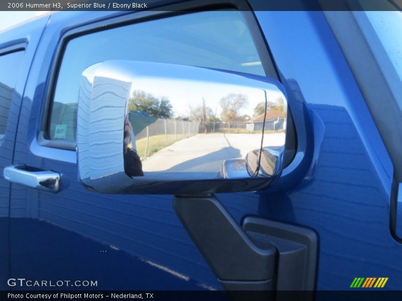 Superior Blue / Ebony Black 2006 Hummer H3