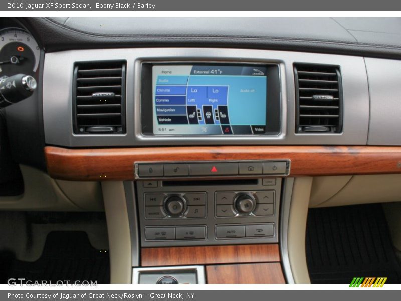Controls of 2010 XF Sport Sedan