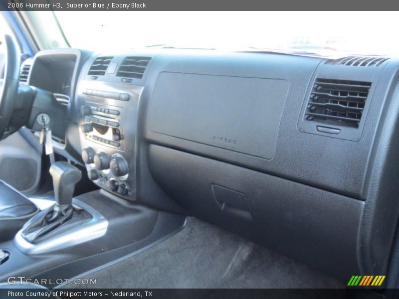 Dashboard of 2006 H3 