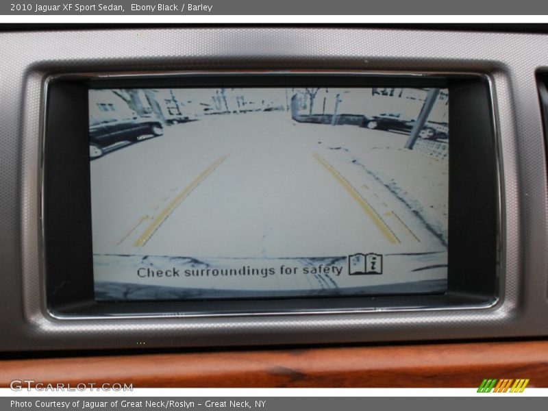 Ebony Black / Barley 2010 Jaguar XF Sport Sedan