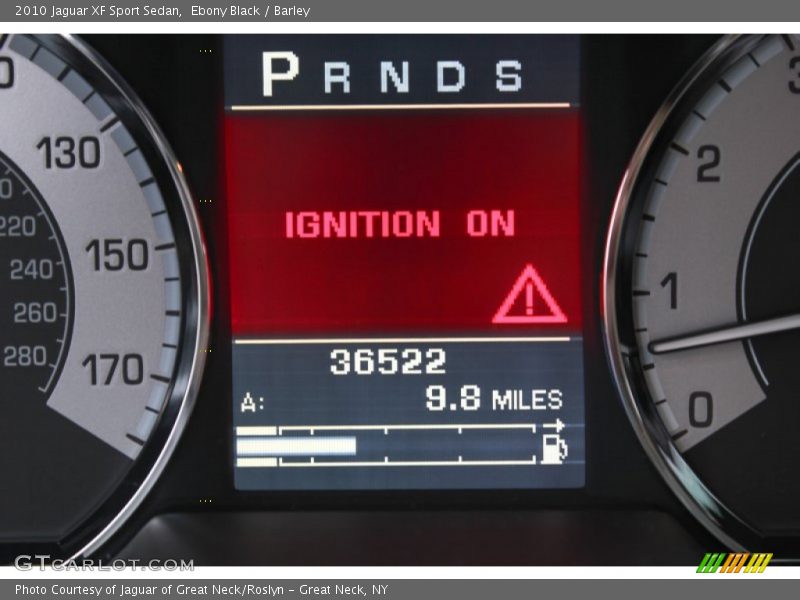 Ebony Black / Barley 2010 Jaguar XF Sport Sedan