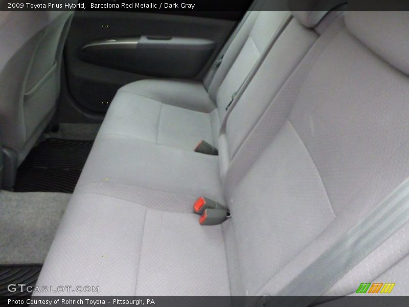 Barcelona Red Metallic / Dark Gray 2009 Toyota Prius Hybrid