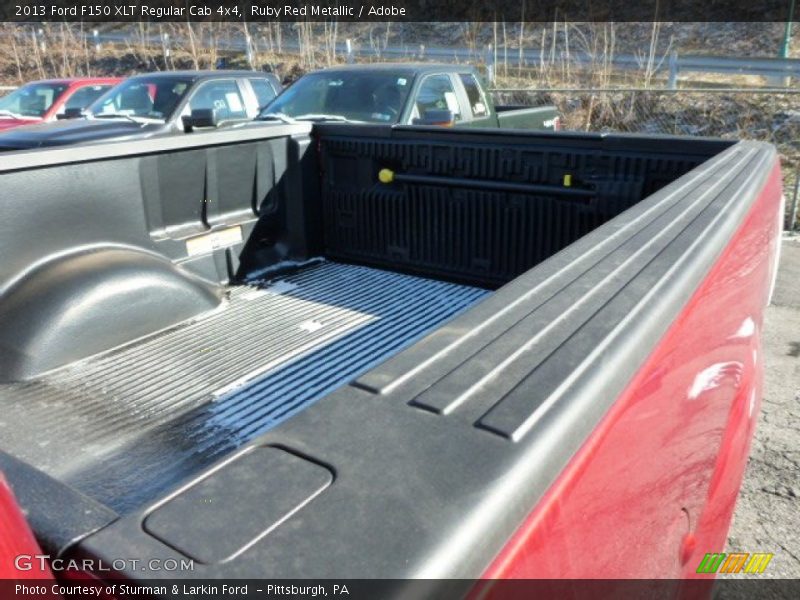Ruby Red Metallic / Adobe 2013 Ford F150 XLT Regular Cab 4x4