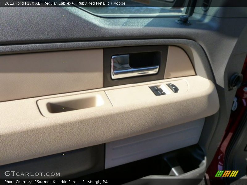 Ruby Red Metallic / Adobe 2013 Ford F150 XLT Regular Cab 4x4