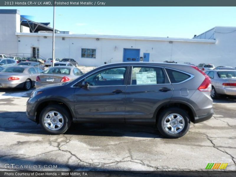 Polished Metal Metallic / Gray 2013 Honda CR-V LX AWD